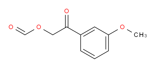 2-(3-methoxyphenyl)-2-oxoethyl formate