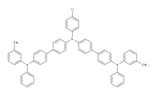 N4-(4-chlorophenyl)-N4'-phenyl-N4-(4'-(phenyl(m-tolyl)amino)-[1,1'-biphenyl]-4-yl)-N4'-(m-tolyl)-[1,1'-biphenyl]-4,4'-diamine
