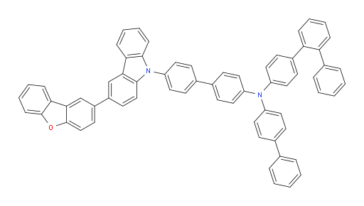 N-([1,1'-biphenyl]-4-yl)-N-(4'-(3-(dibenzo[b,d]furan-2-yl)-9H-carbazol-9-yl)-[1,1'-biphenyl]-4-yl)-[1,1':2',1''-terphenyl]-4-amine