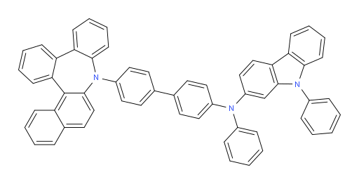 N-(4'-(7H-dibenzo[b,d]naphtho[1,2-f]azepin-7-yl)-[1,1'-biphenyl]-4-yl)-N,9-diphenyl-9H-carbazol-2-amine