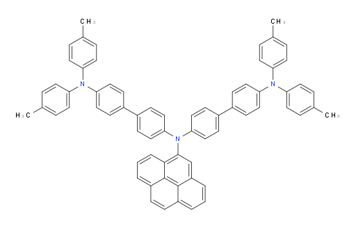N4-(4'-(di-p-tolylamino)-[1,1'-biphenyl]-4-yl)-N4-(pyren-4-yl)-N4',N4'-di-p-tolyl-[1,1'-biphenyl]-4,4'-diamine