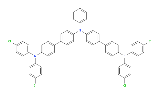N4-(4'-(bis(4-chlorophenyl)amino)-[1,1'-biphenyl]-4-yl)-N4',N4'-bis(4-chlorophenyl)-N4-phenyl-[1,1'-biphenyl]-4,4'-diamine