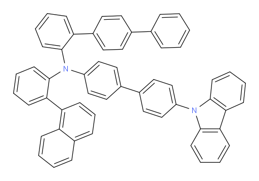 N-(4'-(9H-carbazol-9-yl)-[1,1'-biphenyl]-4-yl)-N-(2-(naphthalen-1-yl)phenyl)-[1,1':4',1''-terphenyl]-2-amine