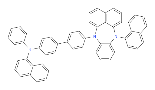 N-(4'-(12-(naphthalen-1-yl)benzo[b]naphtho[1,8-ef][1,4]diazepin-7(12H)-yl)-[1,1'-biphenyl]-4-yl)-N-phenylnaphthalen-1-amine
