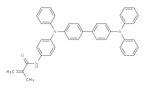 N-(4-((4'-(diphenylamino)-[1,1'-biphenyl]-4-yl)(phenyl)amino)phenyl)methacrylamide