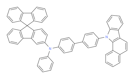 N-(4'-(11H-benzo[a]carbazol-11-yl)-[1,1'-biphenyl]-4-yl)-N-phenyl-9,9'-spirobi[fluoren]-3-amine