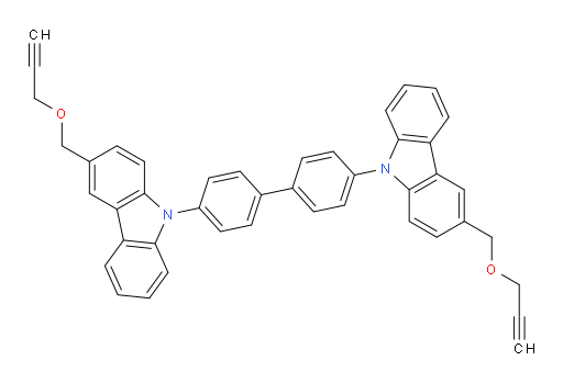 4,4'-bis(3-((prop-2-yn-1-yloxy)methyl)-9H-carbazol-9-yl)-1,1'-biphenyl