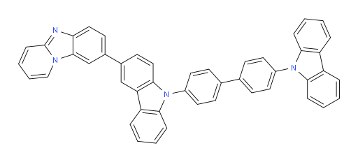 8-(9-(4'-(9H-carbazol-9-yl)-[1,1'-biphenyl]-4-yl)-9H-carbazol-3-yl)benzo[4,5]imidazo[1,2-a]pyridine