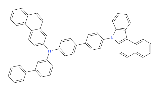 N-(4'-(7H-benzo[c]carbazol-7-yl)-[1,1'-biphenyl]-4-yl)-N-([1,1'-biphenyl]-3-yl)phenanthren-2-amine