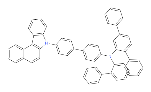 N-(4'-(7H-benzo[c]carbazol-7-yl)-[1,1'-biphenyl]-4-yl)-N-([1,1'-biphenyl]-2-yl)-[1,1':4',1''-terphenyl]-2'-amine