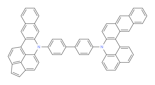 4-(4'-(5H-benzo[i]indeno[6,7,1-mna]acridin-5-yl)-[1,1'-biphenyl]-4-yl)-4H-benzo[kl]naphtho[2,3-a]acridine