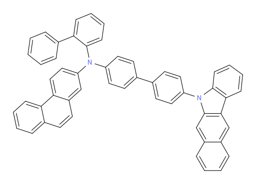 N-(4'-(5H-benzo[b]carbazol-5-yl)-[1,1'-biphenyl]-4-yl)-N-([1,1'-biphenyl]-2-yl)phenanthren-2-amine