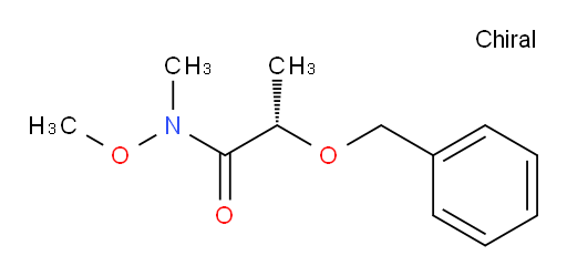 (S)-2-(benzyloxy)-N-methoxy-N-methylpropanamide