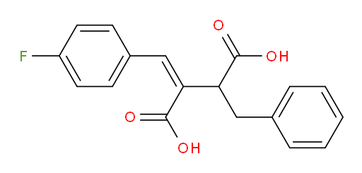 (Z)-2-benzyl-3-(4-fluorobenzylidene)succinic acid