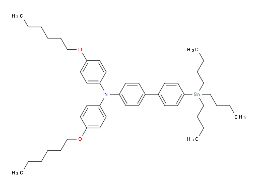 N,N-bis(4-(hexyloxy)phenyl)-4'-(tributylstannyl)-[1,1'-biphenyl]-4-amine