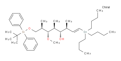 (3S,4S,5S,6R,7R,E)-8-((tert-butyldiphenylsilyl)oxy)-6-methoxy-3,5,7-trimethyl-1-(tributylstannyl)oct-1-en-4-ol