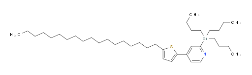 4-(5-octadecylthiophen-2-yl)-2-(tributylstannyl)pyridine