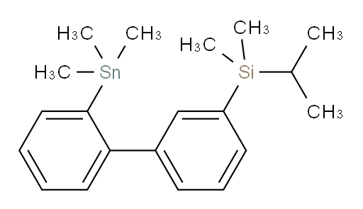 isopropyldimethyl(2'-(trimethylstannyl)-[1,1'-biphenyl]-3-yl)silane