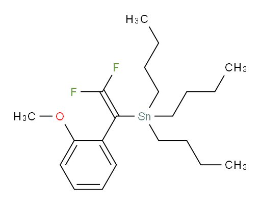 tributyl(2,2-difluoro-1-(2-methoxyphenyl)vinyl)stannane