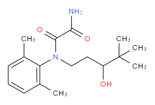 N1-(2,6-dimethylphenyl)-N1-(3-hydroxy-4,4-dimethylpentyl)oxalamide