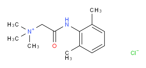 2-((2,6-dimethylphenyl)amino)-N,N,N-trimethyl-2-oxoethanaminium chloride
