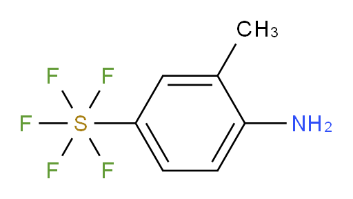 (4-amino-3-methylphenyl)sulfur pentafluoride