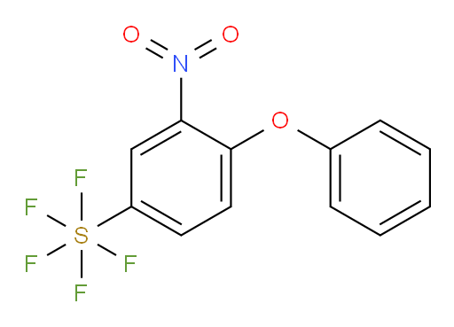 (3-nitro-4-phenoxyphenyl)sulfur pentafluoride