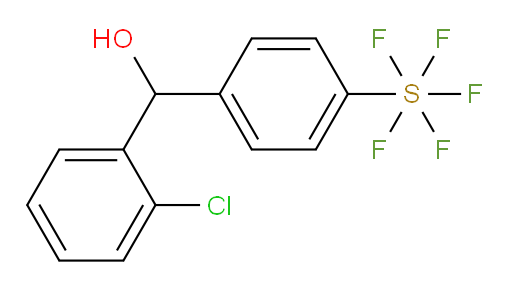 (2-chlorophenyl)(4-(pentafluoromercapto)phenyl)methanol