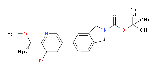 (S)-tert-butyl 6-(5-bromo-6-(1-methoxyethyl)pyridin-3-yl)-1H-pyrrolo[3,4-c]pyridine-2(3H)-carboxylate