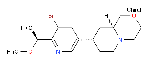 (8S,9aS)-8-(5-bromo-6-((S)-1-methoxyethyl)pyridin-3-yl)octahydropyrido[2,1-c][1,4]oxazine