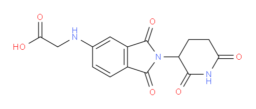 2-((2-(2,6-dioxopiperidin-3-yl)-1,3-dioxoisoindolin-5-yl)amino)acetic acid