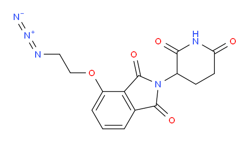 4-(2-azidoethoxy)-2-(2,6-dioxopiperidin-3-yl)isoindoline-1,3-dione