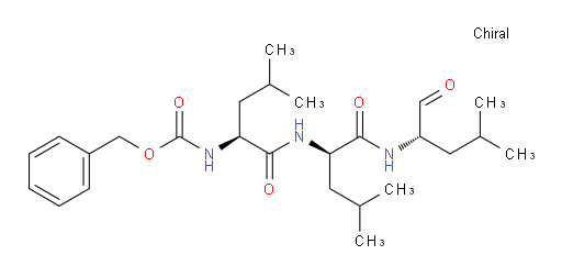 N-[(Phenylmethoxy)carbonyl]-L-leucyl-N-[(1S)-1-formyl-3-methylbutyl]-D-leucinamide