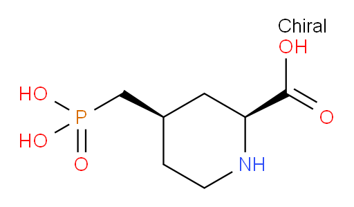 (2S,4R)-4-(phosphonomethyl)piperidine-2-carboxylic acid