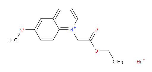 1-(Ethoxycarbonylmethyl)-6-methoxyquinolinium (bromide)