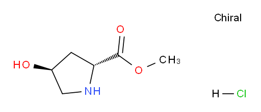 (2R,4S)-methyl 4-hydroxypyrrolidine-2-carboxylate hydrochloride