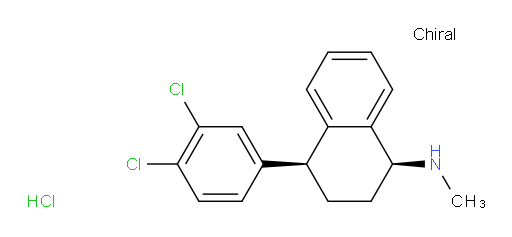 (1S,4S)-1-(3,4-DICHLOROPHENYL)-1,2,3,4-TETRAHYDRO-4-(METHYLAMINO)NAPHTHALENE HYDROCHLORIDE