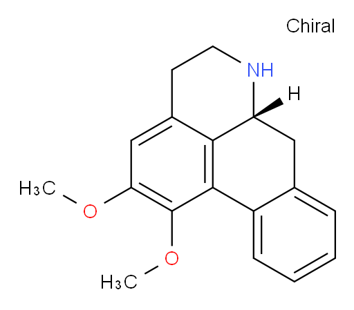 (R)-1,2-dimethoxy-5,6,6a,7-tetrahydro-4H-dibenzo[de,g]quinoline
