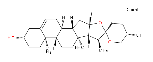 (2'R,4S,5'S,6aR,6bS,8aS,8bR,9S,11aS,12aS,12bS)-5',6a,8a,9-tetramethyl-1,3,3',4,4',5,5',6,6a,6b,6',7,8,8a,8b,9,11a,12,12a,12b-icosahydrospiro[naphtho[2',1':4,5]indeno[2,1-b]furan-10,2'-pyran]-4-ol