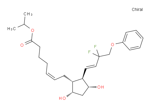 (Z)-isopropyl 7-((1R,2R,3R,5S)-2-((E)-3,3-difluoro-4-phenoxybut-1-en-1-yl)-3,5-dihydroxycyclopentyl)hept-5-enoate