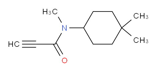 N-(4,4-dimethylcyclohexyl)-N-methylprop-2-ynamide