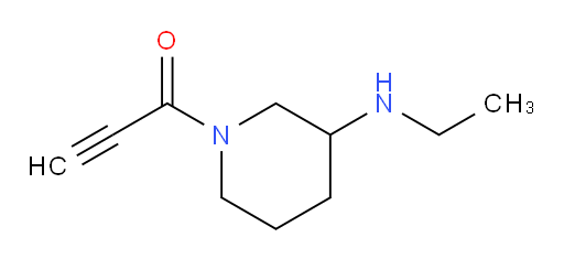 1-[3-(ethylamino)piperidin-1-yl]prop-2-yn-1-one