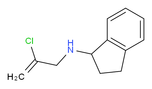 N-(2-chloroallyl)-2,3-dihydro-1H-inden-1-amine
