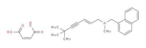 (E)-N,6,6-trimethyl-N-(naphthalen-1-ylmethyl)hept-2-en-4-yn-1-amine maleate