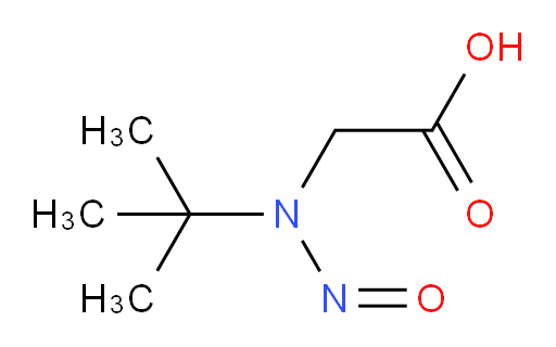 2-(tert-butyl(nitroso)amino)acetic acid