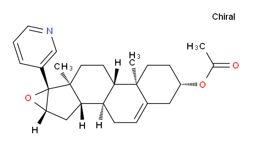 (4S,6aR,6bS,8aS,8bS,9aS,10aS,10bR)-6a,8a-dimethyl-8b-(pyridin-3-yl)-3,4,5,6,6a,6b,7,8,8a,8b,9a,10,10a,10b-tetradecahydro-1H-naphtho[2',1':4,5]indeno[1,2-b]oxiren-4-yl acetate