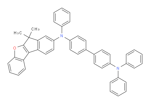 N4-(6,6-dimethyl-6H-indeno[2,1-b]benzofuran-8-yl)-N4,N4',N4'-triphenyl-[1,1'-biphenyl]-4,4'-diamine
