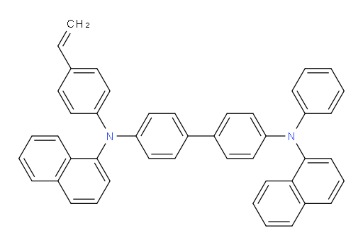 N4,N4'-di(naphthalen-1-yl)-N4-phenyl-N4'-(4-vinylphenyl)-[1,1'-biphenyl]-4,4'-diamine