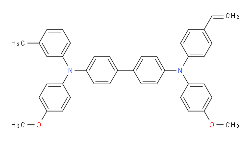 N4,N4'-bis(4-methoxyphenyl)-N4-(m-tolyl)-N4'-(4-vinylphenyl)-[1,1'-biphenyl]-4,4'-diamine