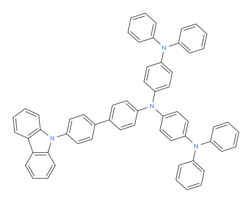 N1-(4'-(9H-carbazol-9-yl)-[1,1'-biphenyl]-4-yl)-N1-(4-(diphenylamino)phenyl)-N4,N4-diphenylbenzene-1,4-diamine
